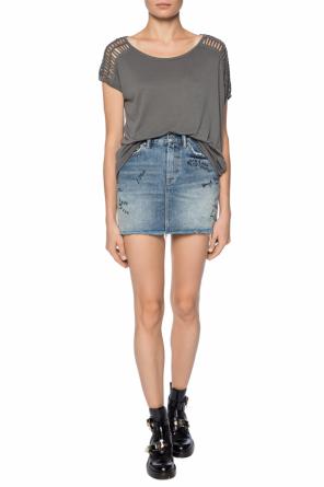 'graff' denim skirt, zdjęcie 2 'graff' denim skirt od AllSaints